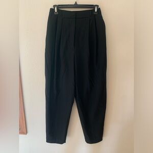 & Other Stories mid weight black trouser